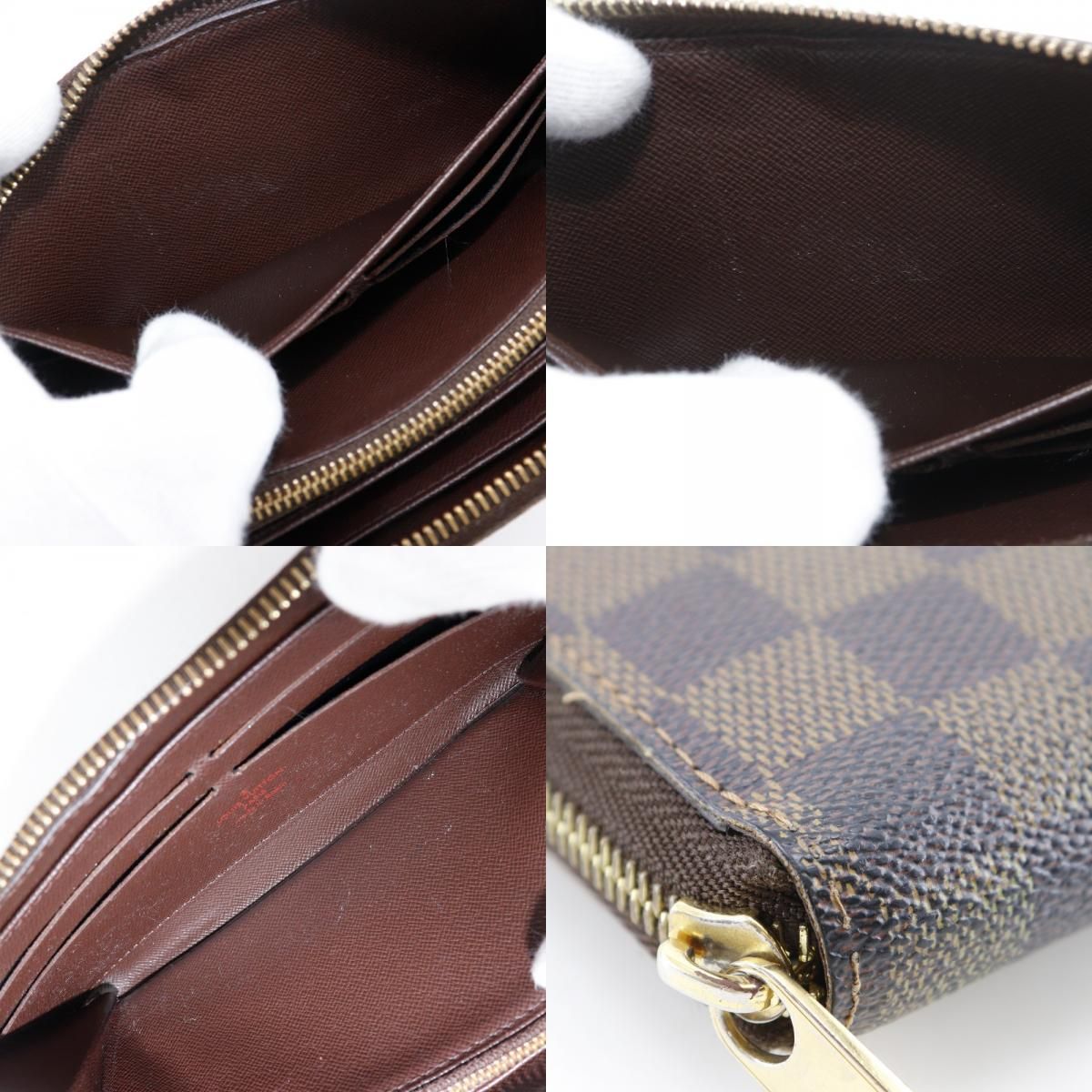 Louis Vuitton Zippy Wallet Damier Canvas Brown — view 9