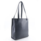 Chanel Logo Caviar Leather Black Tote — view 3