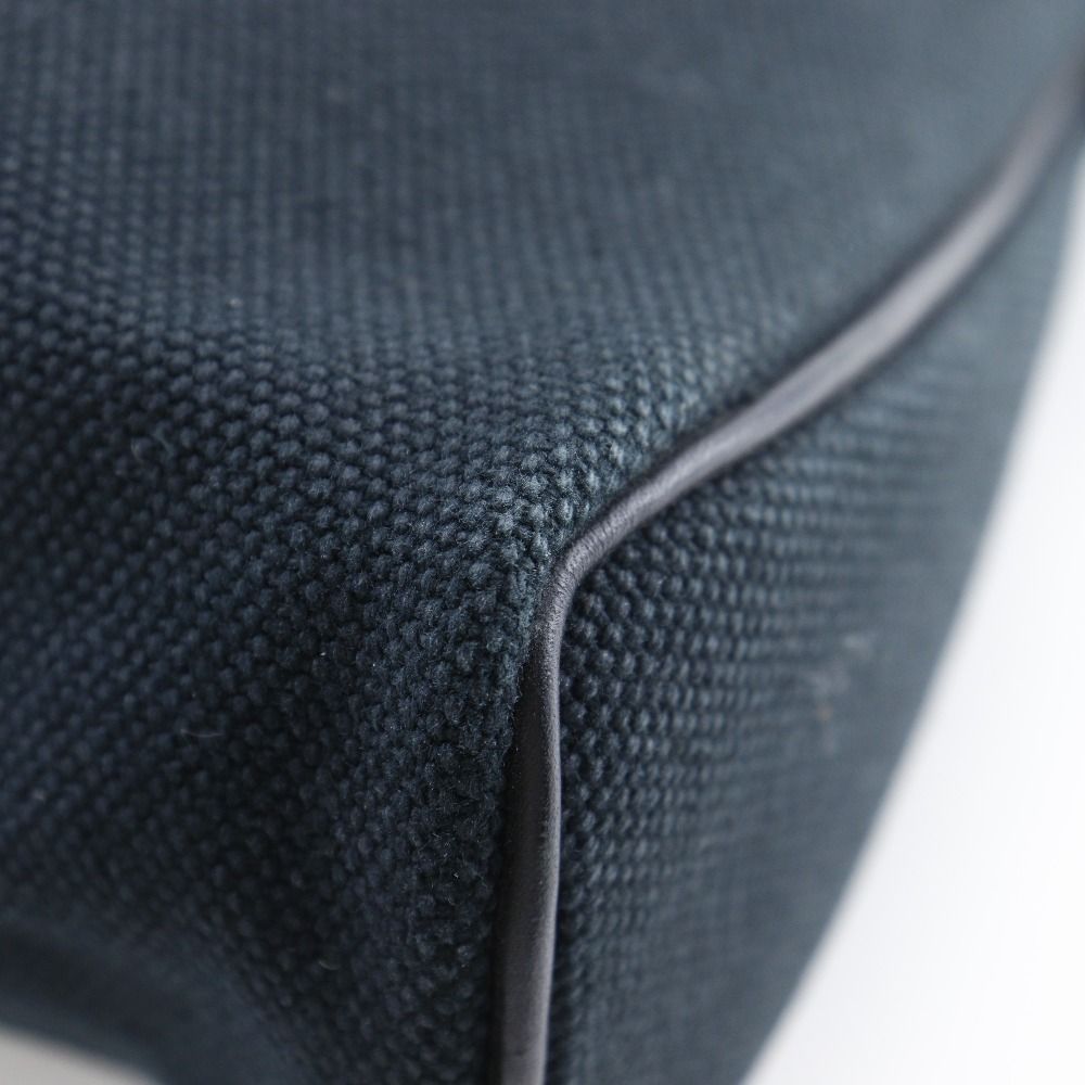 Hermes Eve Pouch Canvas Black — view 5