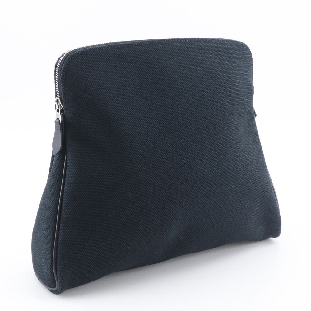 Hermes Eve Pouch Canvas Black — view 3