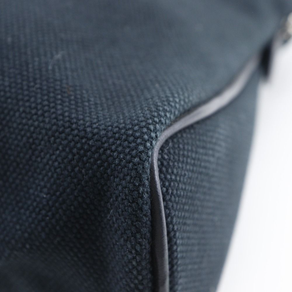 Hermes Eve Pouch Canvas Black — view 7