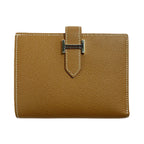 Hermes Bifold Wallet Bearn Compact Silver Hhardware — view 2