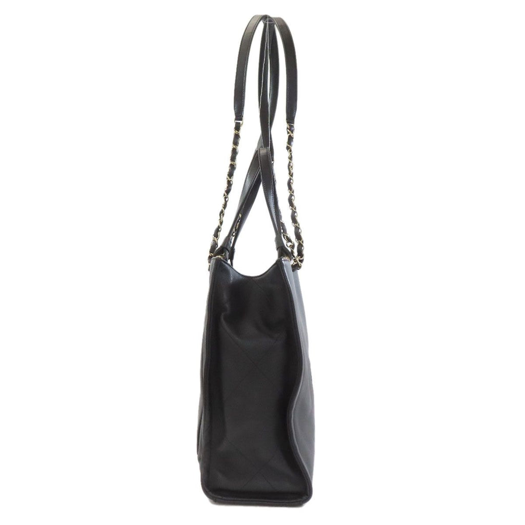 Chanel CC Logo Gold 2-Way Handbag Calf — view 3