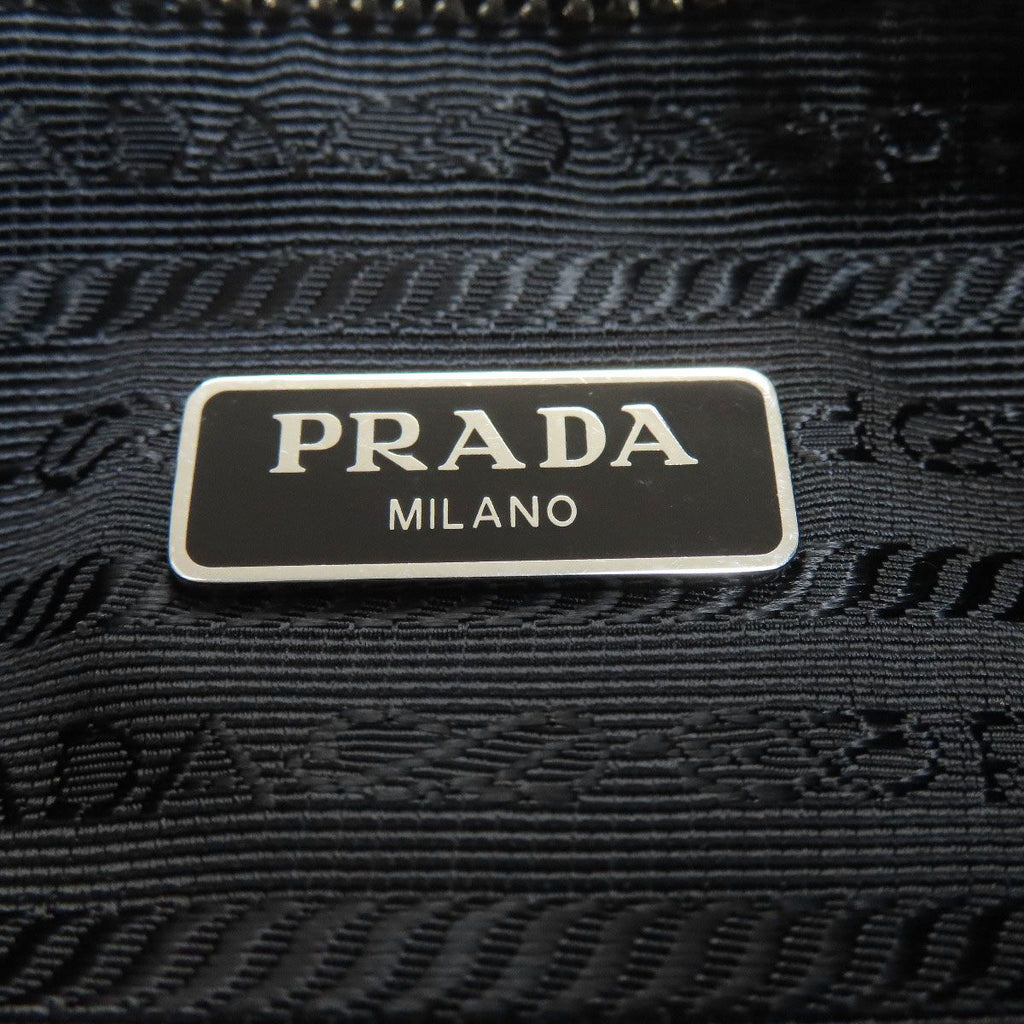 Prada Logo 2-Way Handbag Nylon — view 6