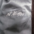 Celine Mink Real Fur Shawl Collar Coat Black — view 3