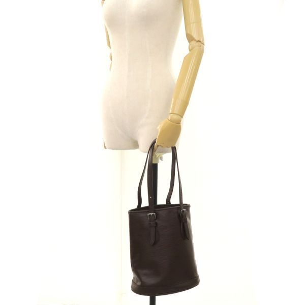 Louis Vuitton Epi Bucket PM Handbag — view 9