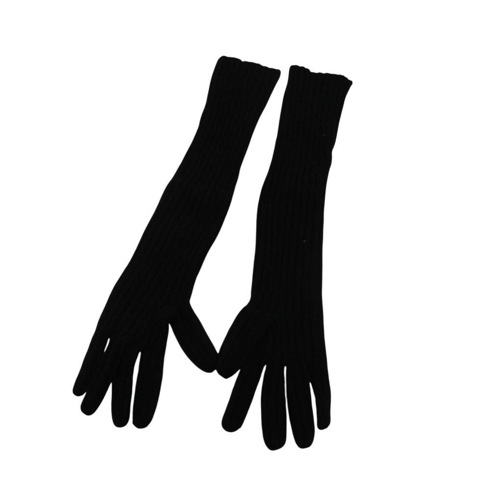 Prada Rib Knit Long Gloves — view 2