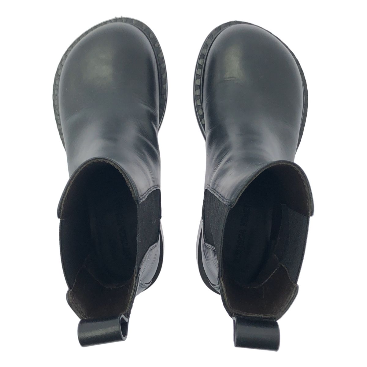 Bottega Veneta Lug Side Gore Chelsea Boots 34 Black — view 4