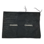 Chanel Leather CC Logo Side Zip Short Boots 38 Black — view 9