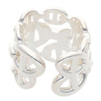 Hermes Chaine D'ancre Enchainee GM Silver Ring 52 — view 2