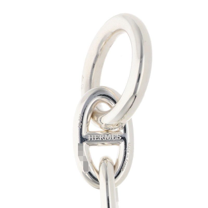 Hermes Chaine D'ancre TGM Silver Bracelet — view 3