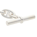 Hermes Chaine D'ancre TGM Silver Bracelet — view 4