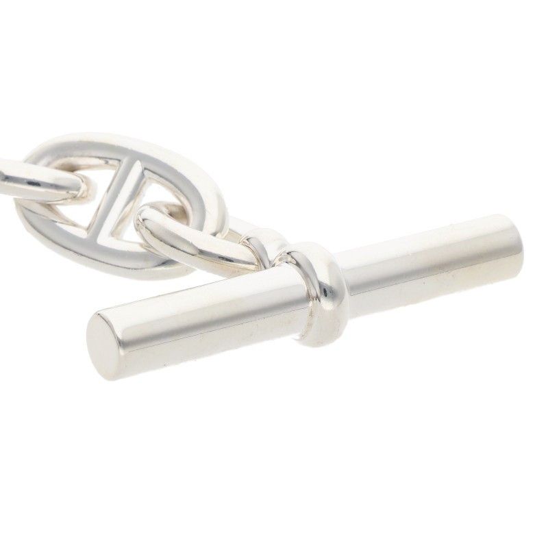 Hermes Chaine D'ancre TGM Silver Bracelet — view 4