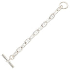 Hermes Chaine D'ancre TGM Silver Bracelet — view 2