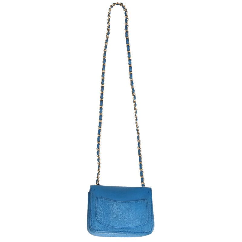 Chanel Caviar Leather Mini Square Shoulder Bag — view 2