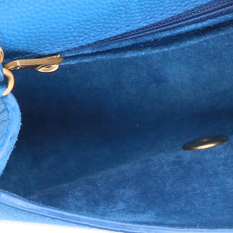 Chanel Caviar Leather Mini Square Shoulder Bag — view 3