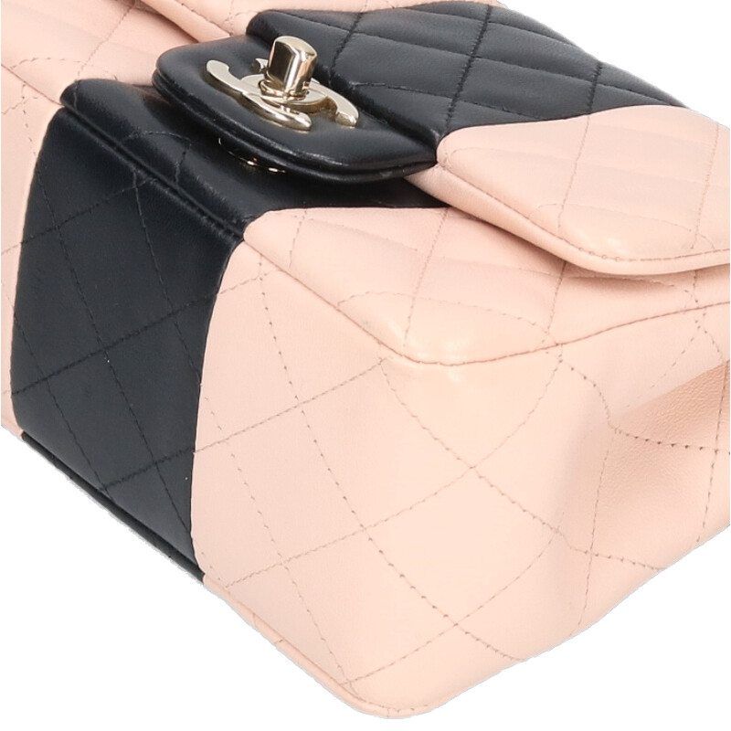 Chanel Mini Quilted Lambskin Chain Shoulder Bag — view 4
