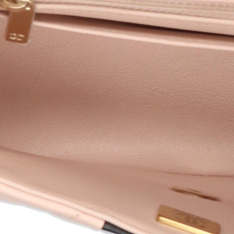 Chanel Mini Quilted Lambskin Chain Shoulder Bag — view 3