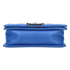 Chanel 20 Chevron Caviar Leather Chain Shoulder Bag — view 4