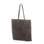 Celine Vintage Tote Hand Leather Macadam Triomphe Logo All Over Pattern Brown — view 2