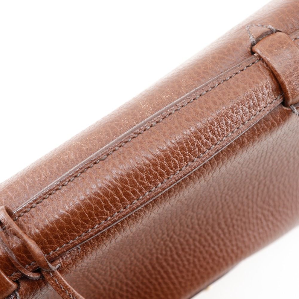 Hermes Sac a Depeche 38 Fjord Brown C Business Bag — view 5