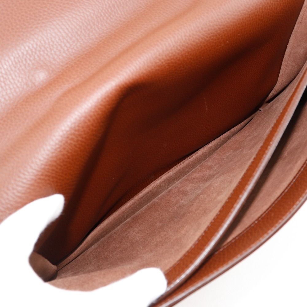 Hermes Sac a Depeche 38 Fjord Brown C Business Bag — view 6