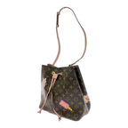 Louis Vuitton Monogram Neo Noe MM Shoulder Bag with Initials Brown — view 3