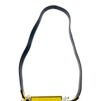 Fendi Leather Box Shoulder Bag Yellow — view 9