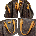 Louis Vuitton Rivoli PM Monogram Shoulder Bag Canvas Brown — view 9