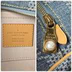 Louis Vuitton Damier Denim Rocker Dopp Kit Clutch — view 8