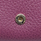Gucci Wallet with Zipper Swing Leather Purple — view 7