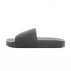 Bottega Veneta Sandals Flat Intrecciato Platform Logo Slide 37 Black — view 2