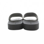 Bottega Veneta Sandals Flat Intrecciato Platform Logo Slide 37 Black — view 5