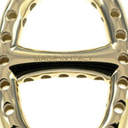 Hermes Mini Chaine D'ancre Perforet Twilly Ring Permanent Brass Gold Color Scarf — view 7