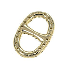 Hermes Mini Chaine D'ancre Perforet Twilly Ring Permanent Brass Gold Color Scarf — view 2