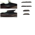 Fendi Zucca Dark Brown Silver Canvas Leather Wallet — view 9