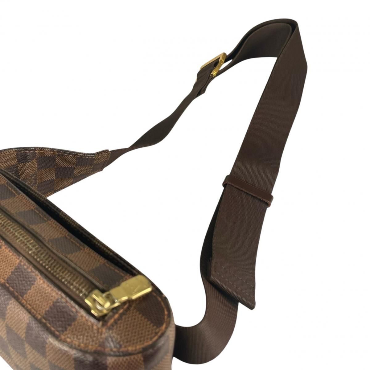 Louis Vuitton Crossbody Waist Pouch Geronimos Belt Bag Brown — view 7