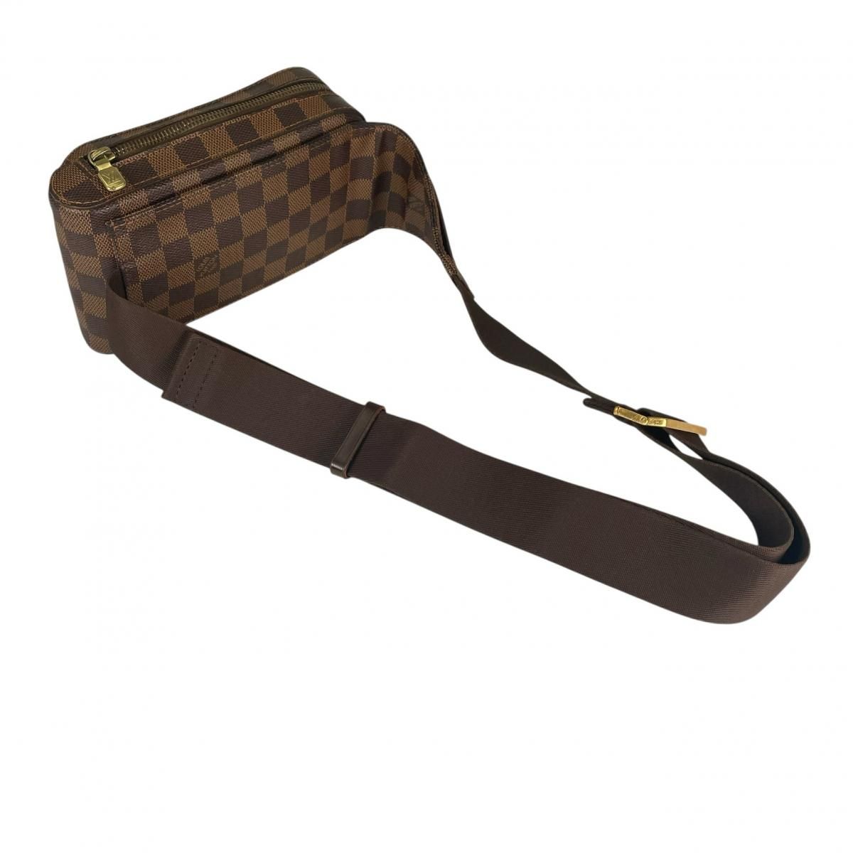 Louis Vuitton Crossbody Waist Pouch Geronimos Belt Bag Brown — view 8