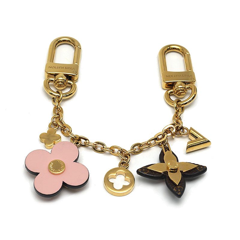 Louis Vuitton LV Bag Charm Chain Blooming Flower — view 2
