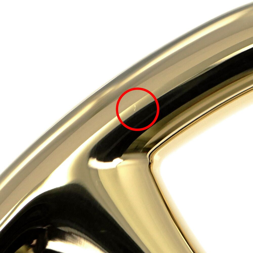 Hermes Scarf Ring Chaine D'ancre Permanent Brass Gold Color — view 9