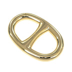 Hermes Scarf Ring Chaine D'ancre Permanent Brass Gold Color — view 5
