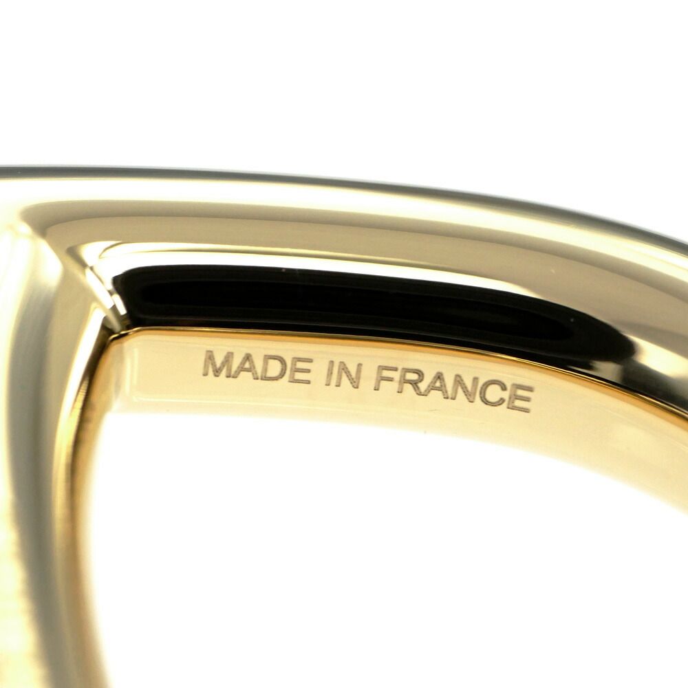 Hermes Scarf Ring Chaine D'ancre Permanent Brass Gold Color — view 6