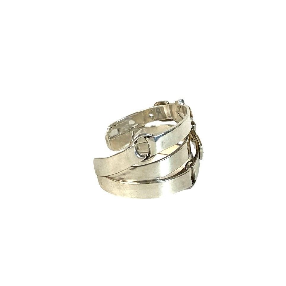 Hermes Ceinture Triple Belt Bangle Bracelet — view 5