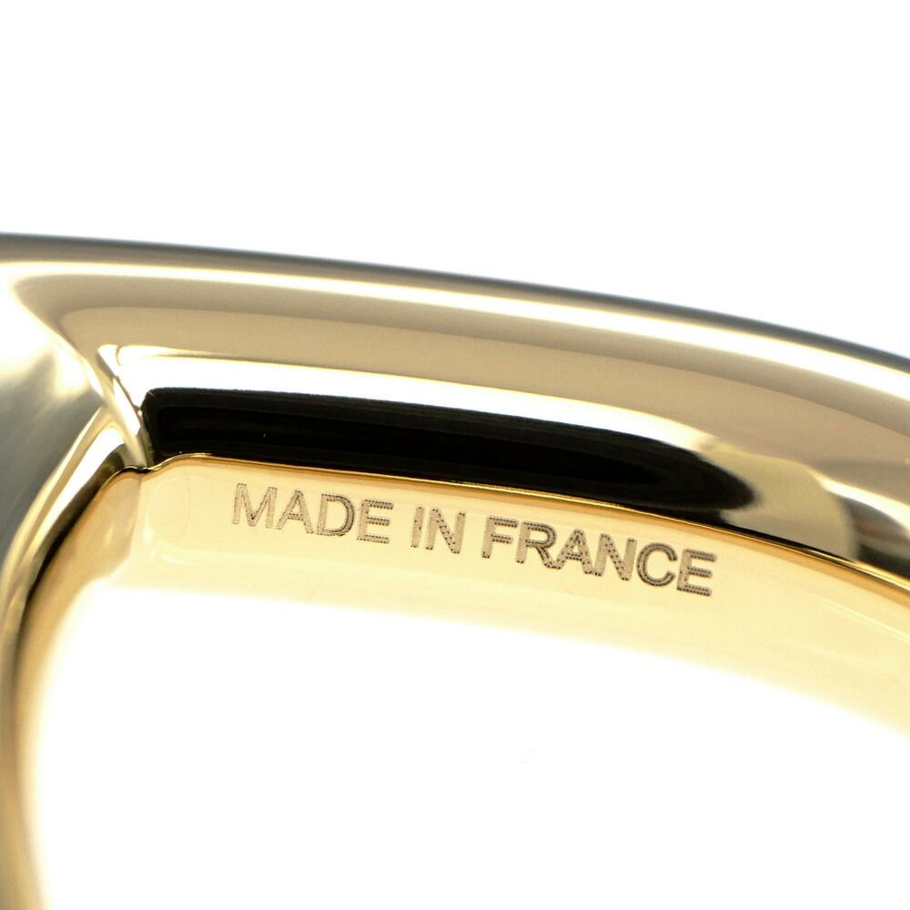 Hermes Scarf Ring Chaine D'ancre Permanent Brass Gold Color — view 6