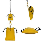Fendi Drawstring Shoulder Bag Wearable Yellow — view 2