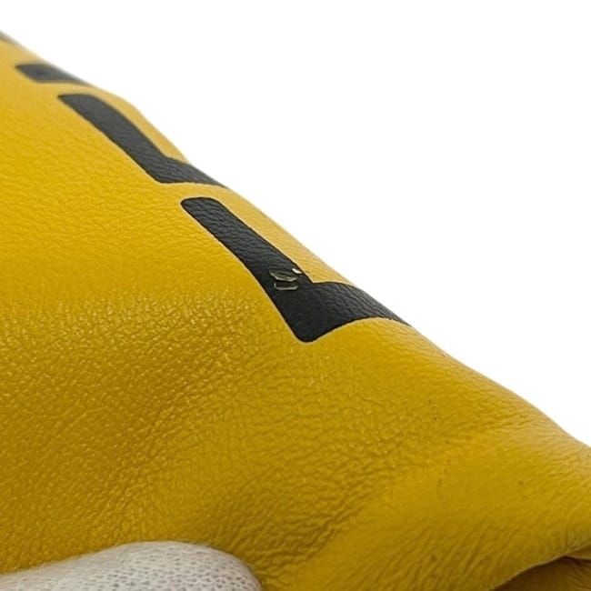 Fendi Drawstring Shoulder Bag Wearable Yellow — view 6