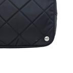 Prada Tote Chainto Black Nero Tessuto — view 9