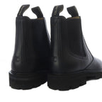 Celine Margaret Chelsea Boots Side Gore Short Flat Calfskin 36 Black — view 8