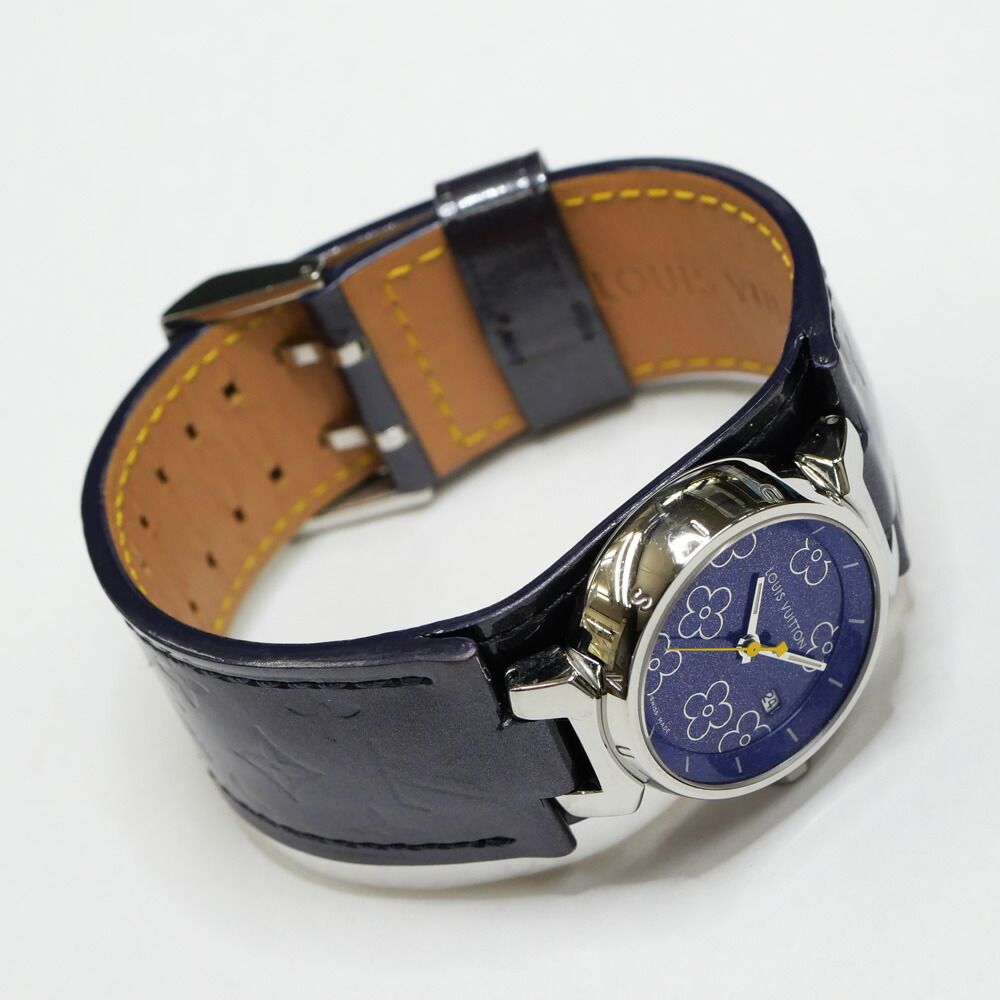 Louis Vuitton Brea PM Purple Dial Stainless Steel Quartz Watch — view 2