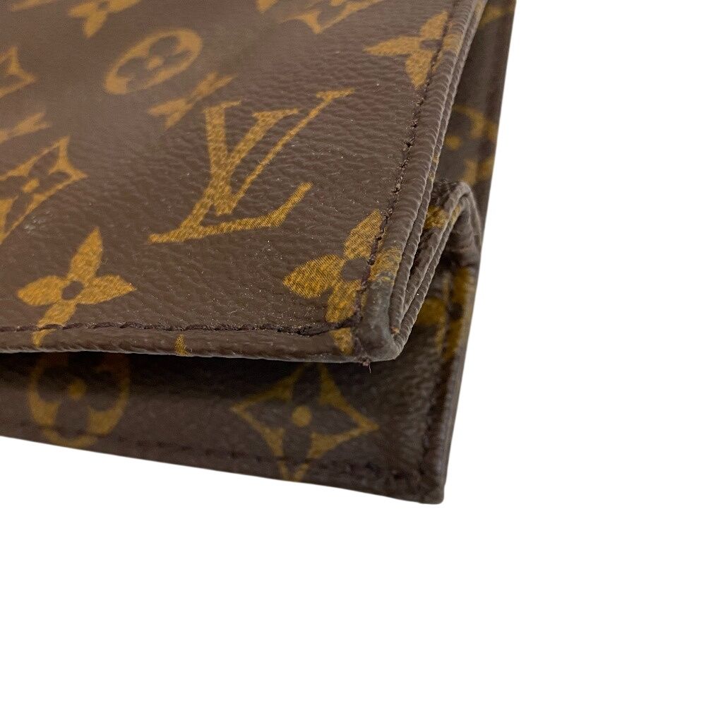 Louis Vuitton A4 Handbag Sac Plat Monogram Tote Brown — view 6